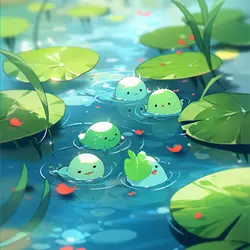 Baby Story Time: Little Tadpoles Looking for Mom🐸