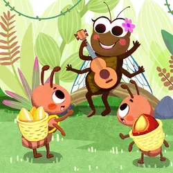 Baby Story Time:The Ant and the Grasshopper🦗