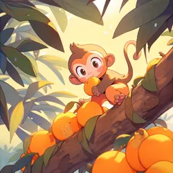 Baby Story Time: The Little Monkey and His Peaches🍑