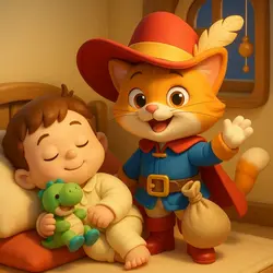 Baby Story Time: The Master Cat in Boots😼