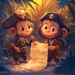 Bedtime Stories: Captain Saltybeard and the Monkey Island🐒