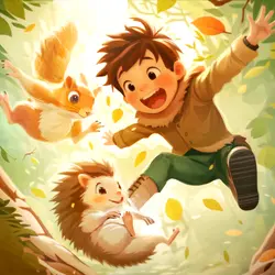 Bedtime Stories: Chippy's Tail Tricks🐿️