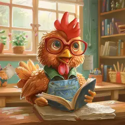 Bedtime Stories: Clucky Cluck Goes to School🐔