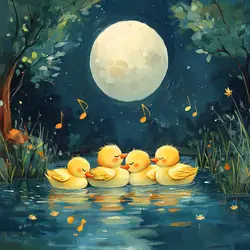 Bedtime Stories: Duck Pie's Moonlight Lullaby🎶