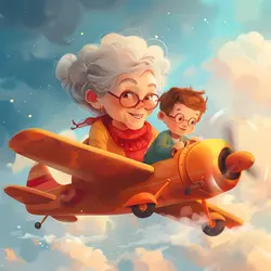 Bedtime stories: Grandma's Visit🛩️