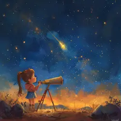 Bedtime Stories: Lila's Starry Telescope🔭