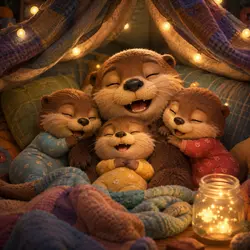 Bedtime Stories: Papa Otter and the Three Little Stars✨