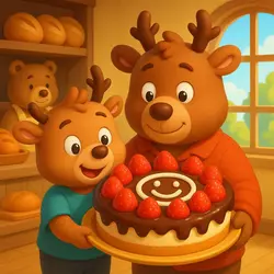 Bedtime Stories: Rudolph Buys a Cake🎂