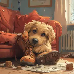 Bedtime Stories:  Rufus the Mischief Maker🐶