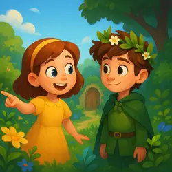 Bedtime Stories: Stella and Prince Felix's Magical Adventure🌳