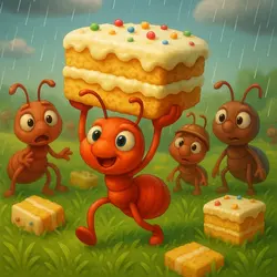 Bedtime Stories: The Ant's Weightlifting Adventure✊