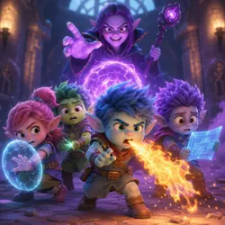 Bedtime Stories: The Enchanted Comic Adventure of the Trolls🎆