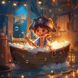 Bedtime Stories: The Fantastic Voyage of Captain Bubblebeard's Bathtub🛁