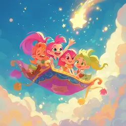 Bedtime stories: The Flying Carpet🪄