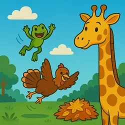 Bedtime Stories: The Frog's Skydiving Dream🐸
