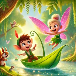 Bedtime Stories: The Magic Leaf Boat🍃