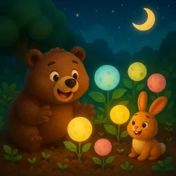 Bedtime Stories: The Moon Planting Grizzly Bear🌝