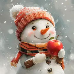 Bedtime stories: The Snowman and the Crow☃️