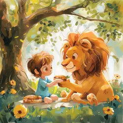 Bedtime Stories: Timmy's Furry Friend🦁