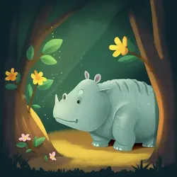 Good Night, Big Rhino🦏