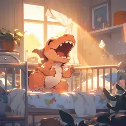 Good Night, Forgetful Little Dino🦖