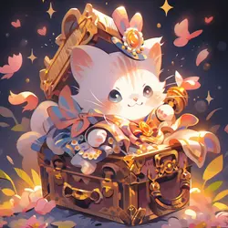Good Night, Mrs. Cat's Priceless Treasure😺