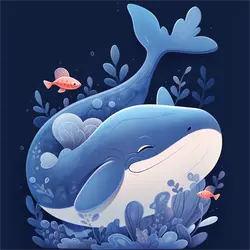 Good Night, Snoring Big Whale🐳