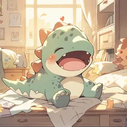 Good Night, Tummy Rumbling Little Dino🦖