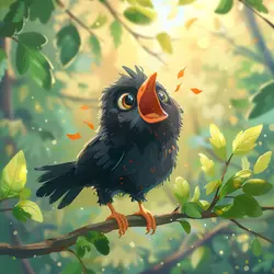 Goodnight, Loud Little Crow🐦