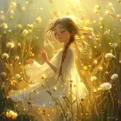 Goodnight, Pretty Cotton Flower Fairy💮