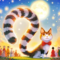 Goodnight, Short and Long-Tailed Cats🐱