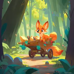 Little Fox Sells Honey🍯丨Stories About Growing Up丨Sweet Success😋