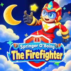 Little Grizzly's Yawn Bubbles丨Springer O'Boing the Firefighter