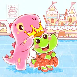 Spotty Dinosaur’s Cake Shop 11: Mimi Crocodile Wants to Be a Princess🥰