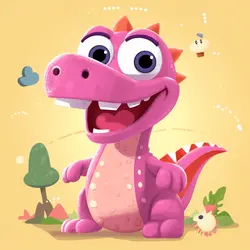 Spotty Dinosaur's Cake Shop: Mimi Crocodile Chases Stars🌠