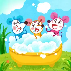 The Three Mice E19: Little White Cloud Becomes a Tiger