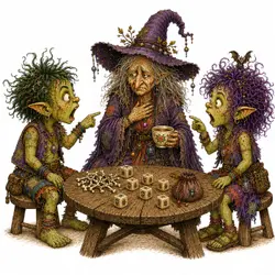 🃏🧌 The Cheating Goblin and Granny’s Regret 🧙‍♀️💭