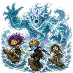The Elemental Shards: Part 3 - The Fury of the Water! 🌊💧