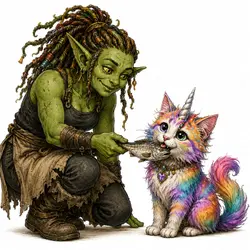 The Kittycorn - a cat or a unicorn (or both)?