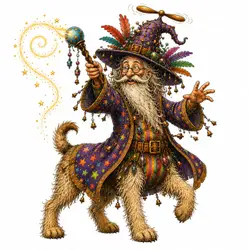 Wizzlethorpe's Wagging Wizardry - the joy of being a dog