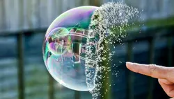 Bubbles! (It’s ephemeral, kid.)