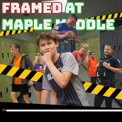 Framed at Maple Middle