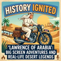 Lawrence of Arabia: Big Screen Adventures and Real-Life Desert Legends | The Kids History Podcast Inspired by Billy Joel