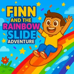 Finn and the Rainbow Slide Adventure