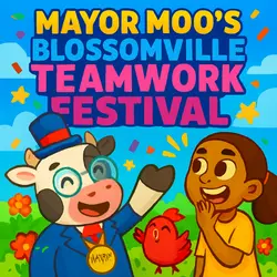 Mayor Moo's Blossomville Teamwork Festival