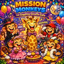 🐒🦒 Mission Monkeys: The Giggling Giraffe Gala 