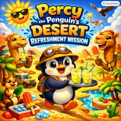 Percy the Penguin’s Desert Refreshment Mission🍋 