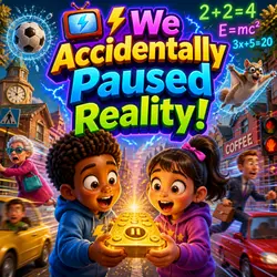 📺✨ The Remote That Controlled Reality! 📺✨