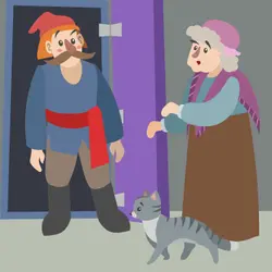 A Stingy Lady Learns How to be Generous in this Clever Canadian Folktale-Storytelling Podcast for Kids-The Talking Cat:E186