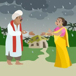 Celebrate April Fool's Day with this Fun Folktale from India - Storytelling Podcast for Kids-Gopal and the Straw Roof:E131